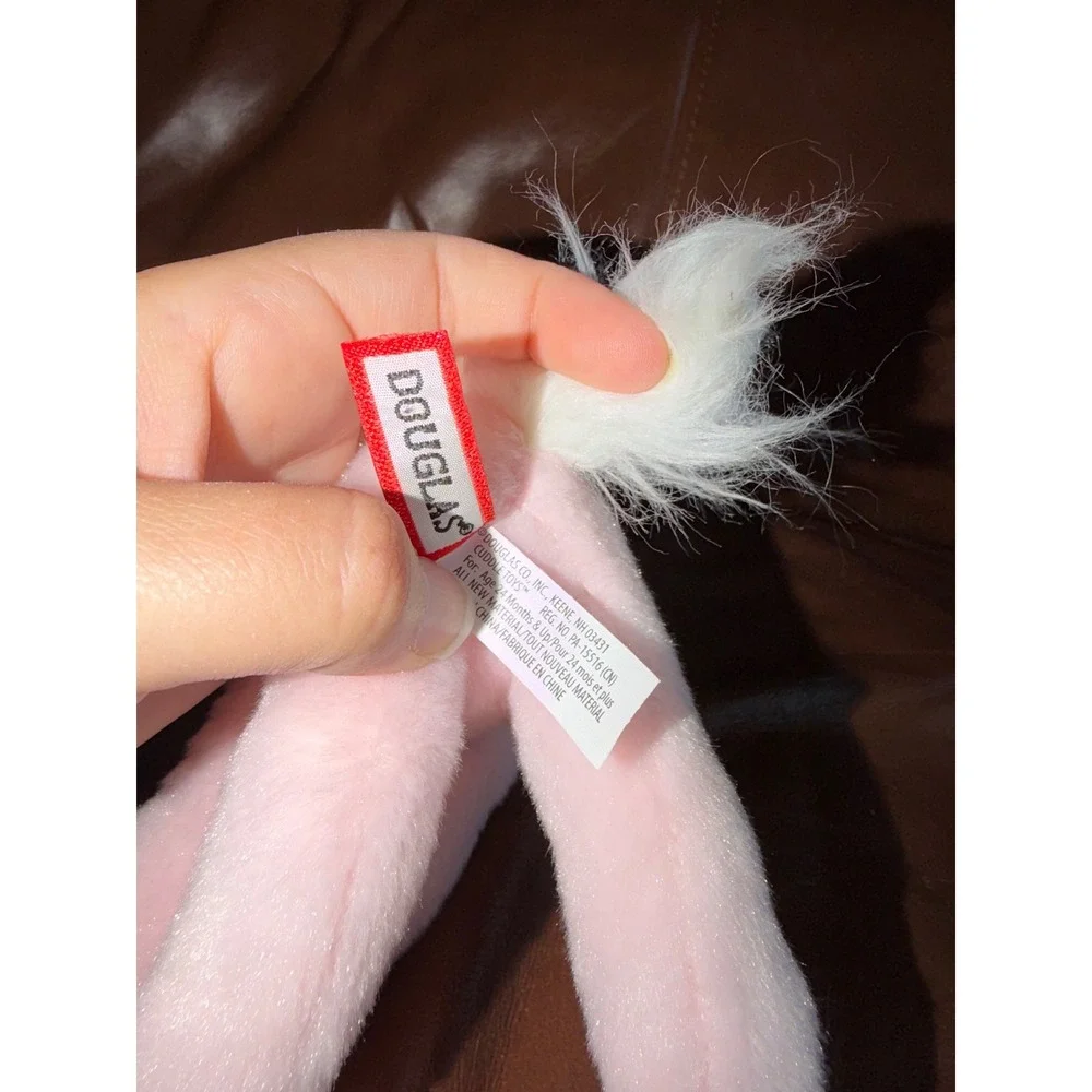 Douglas‎ Cuddle Toys Pink Unicorn Plush Standing Stuffed Animal Silver Horn 8